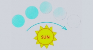 Sunburn Skin Patch Sensor Changes Color in Sunlight