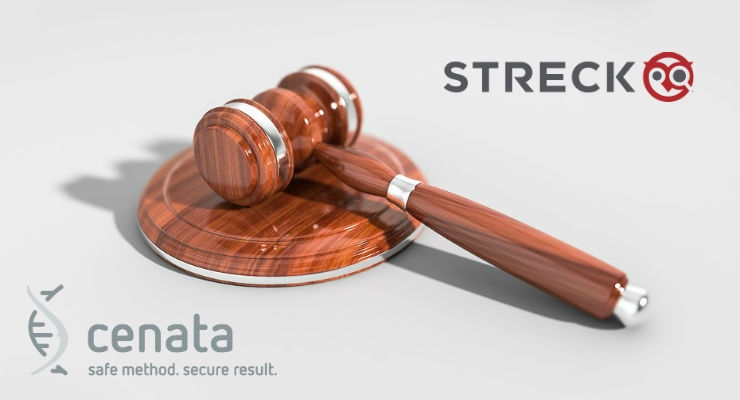 Streck Inc. Files Suit Against Cenata GmbH for European Patent Infringement
