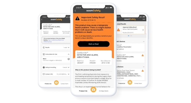 Mobile App Notifies Patients, Caregivers, and Nurses of Medical Device Recalls