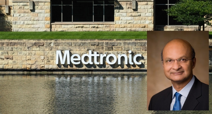 Medtronic’s Omar Ishrak to Retire as CEO at Fiscal End