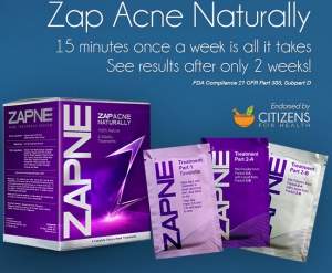 Zapne Introduces Natural Acne Treatment