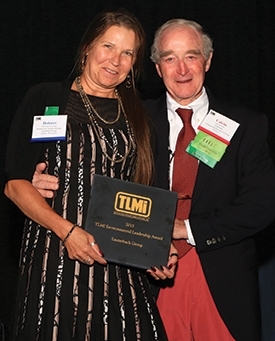 Lauterbach Group receives TLMI Environmental Leadership Award, Yerecic Label and Dow Chemical recogn