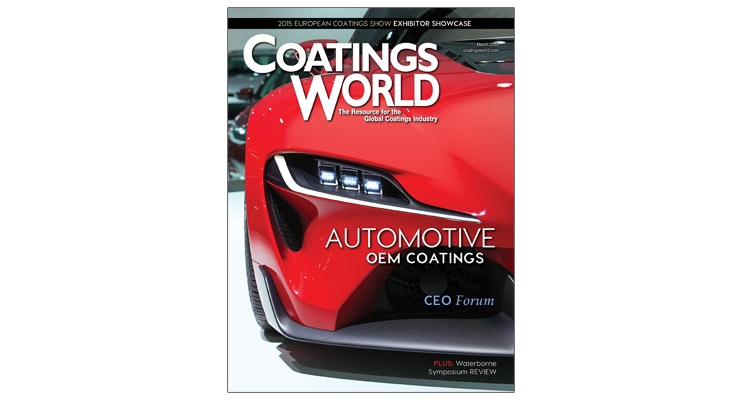 Coatings World 2015 Cover Stories