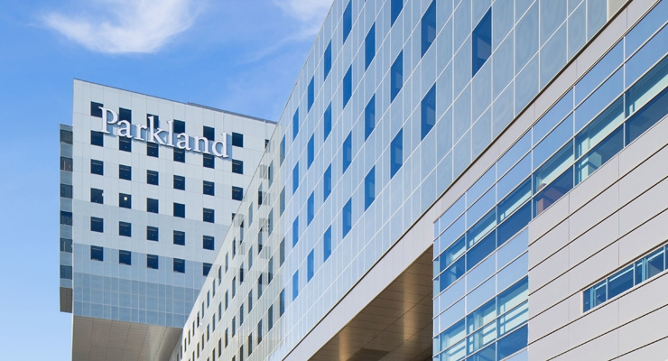 From Old to New, Valspar Provides New Parkland Hospital With a Bold Look