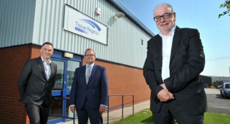 Tissue Regenix Group Opens New Manufacturing Center in England