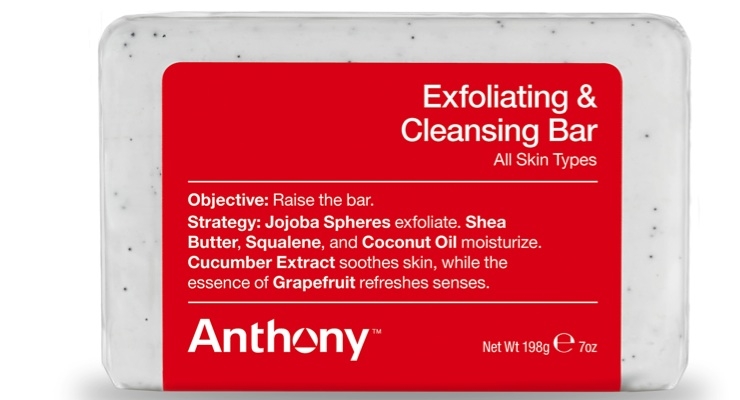 Anthony Debuts Exfoliating & Cleansing Bar
