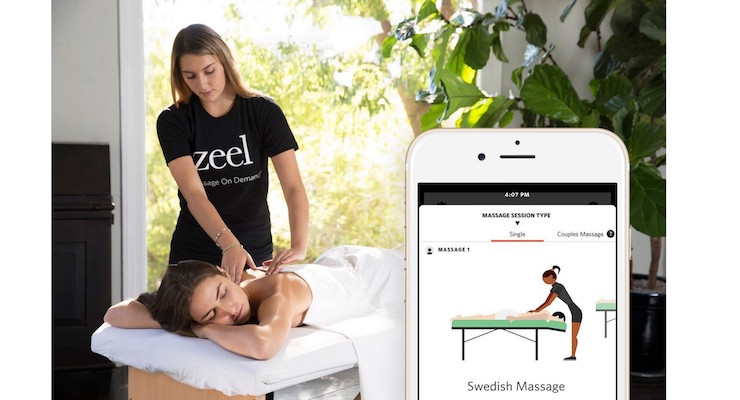 Zeel Massage on Demand Expands in California