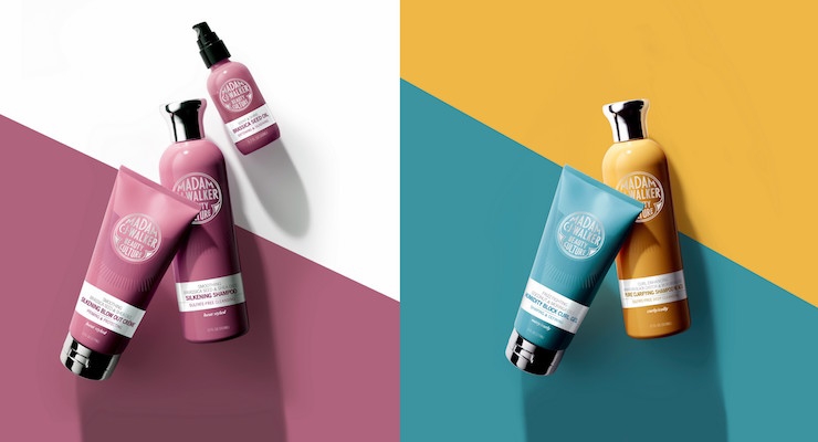 Colorful Packaging To Celebrate A Pioneer in Hair Care 