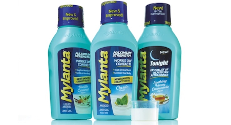 Mylanta returns with new look and packaging