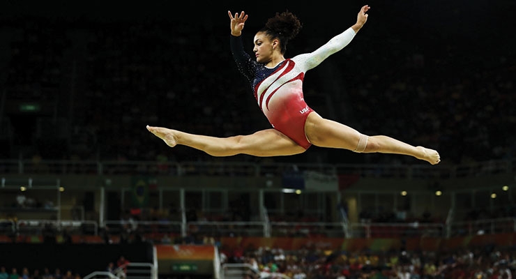U.S. Gymnast Hernandez Makes Beauty Deal