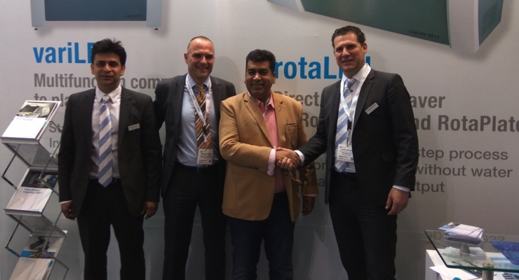  Zircon invests in SPGPrints rotaLEN direct laser engraver at Labelexpo India