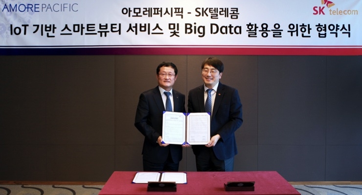 Amorepacific Partners with SK Telecom