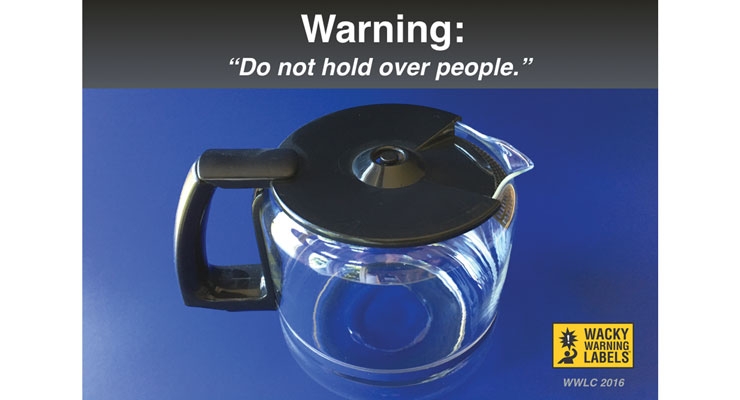 Avoid Death: Wacky warning labels