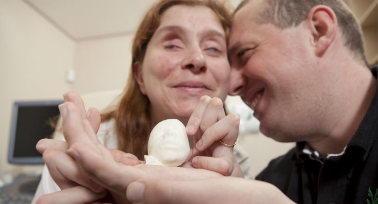 3D Printing Helps Blind Parents Feel Baby’s Ultrasound