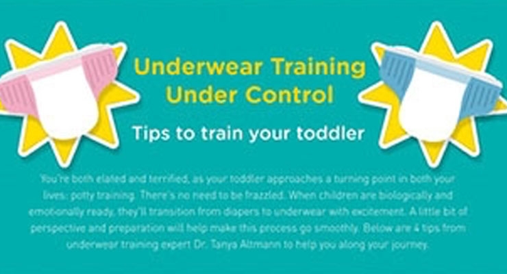 Pampers Offers Tips to Train Your Toddler