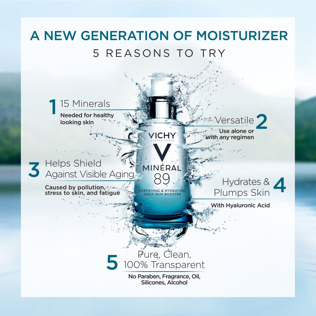 Vichy Mineral 89 Hydrating & Strengthening Daily Skin Booster