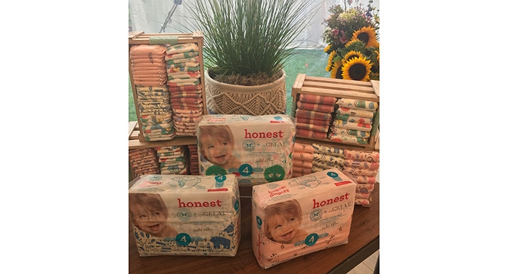 Honest Collaborates with The Great in Diaper Design