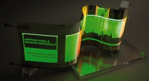 OLEDs Applied to Paper-Thin Stainless Steel