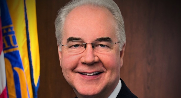 Tom Price Resigns as Health and Human Services Secretary