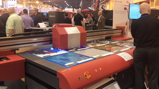 EFI Offers LED, Textile, Flatbed Technology at SGIA Expo 