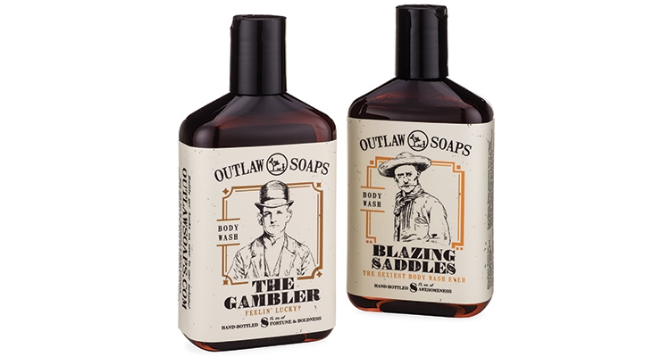 Outlaw Soaps: Antique Wild West Packaging Meets Modern Style