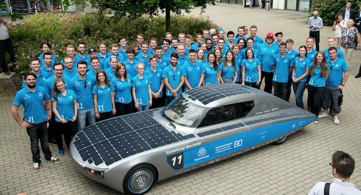 Axalta Celebrates Success of Student Solar Car Teams at World Solar Challenge 