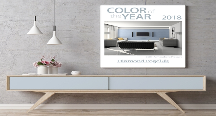 Diamond Vogel Paint Announces 2018 Color of the Year