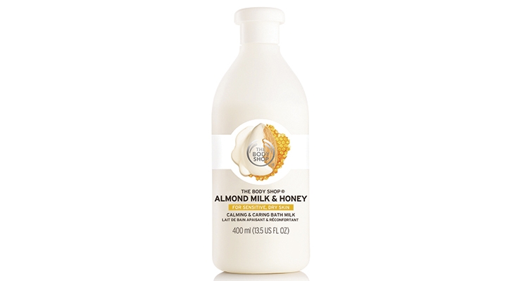 The Body Shop Delivers Almond Milk for the Bath