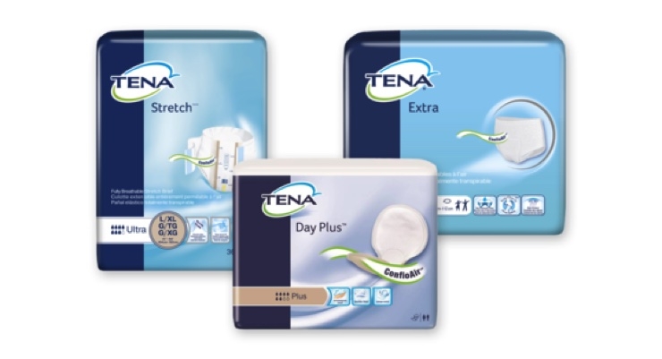 Tena Upgrades Technology in Incontinence Products
