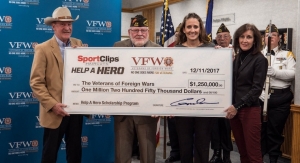 Sport Clips Haircuts & Partners Donate to Vets