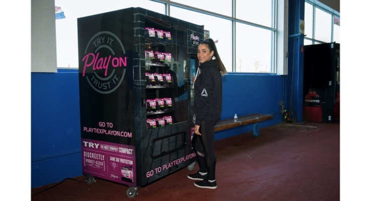 Playtex Sport Installs Tampon Vending Machines