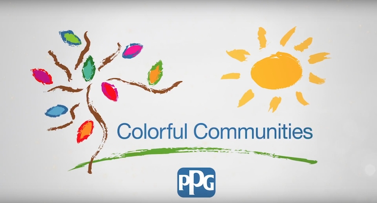 PPG Completes Colorful Communities Project at Santa Clara Elementary School in Miami