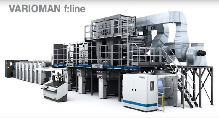manroland web systems Introduces VARIOMAN Press for Flexible Packaging
