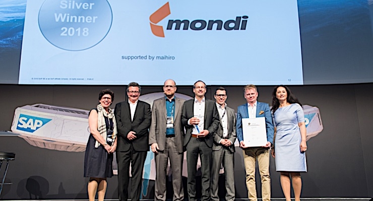 Mondi wins two SAP Quality Awards