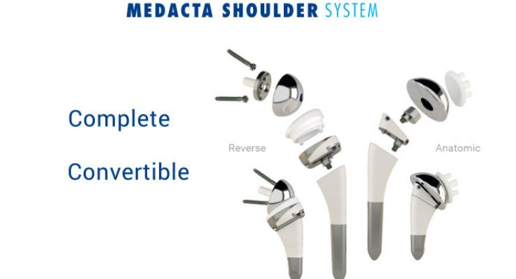 FDA OKs Short Humeral Diaphysis for the Medacta Shoulder System