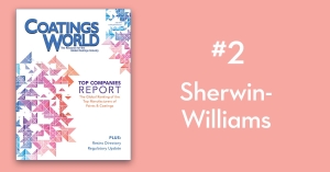 2018 Top Companies Report Countdown: No. 2 Sherwin-Williams