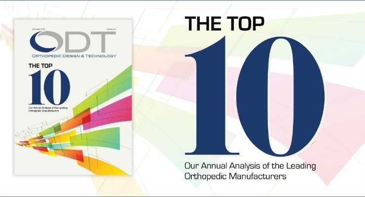 2018 Top 10 Global Orthopedic Device Firms