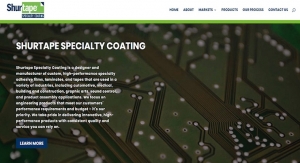Shurtape Specialty Coating Launches Newly Renovated Website