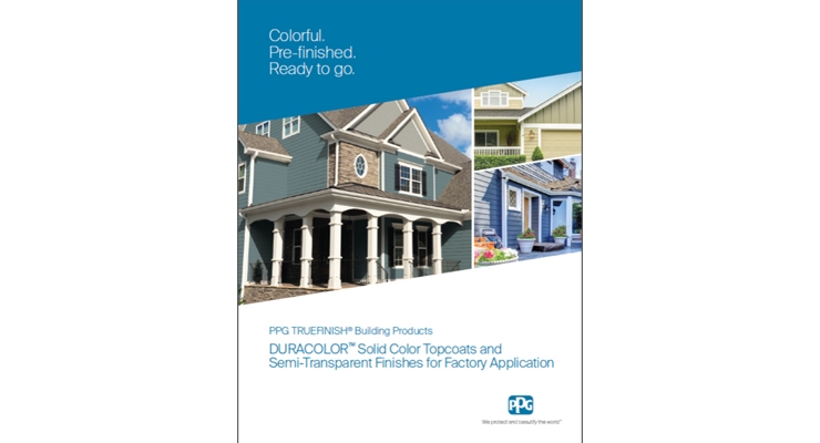 PPG Publishes DURACOLOR Coatings Brochure