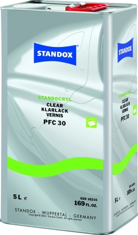New Standox Standocryl Clear PFC 30 