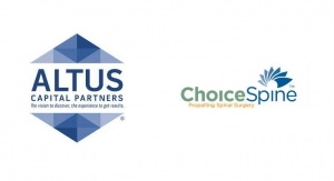 Altus Capital Partners Acquires ChoiceSpine, LP