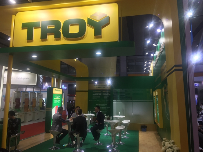 Troy to Exhibit New Technologies at CHINACOAT 2018