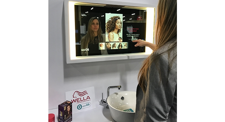 Coty Introduces Wella’s Smart Mirror at CES