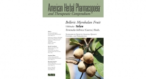 AHP Releases Monograph & Therapeutic Compendium for Belleric Myrobalan Fruit 