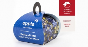 Epple’s  BoFood Organic Wins WorldStar Packaging Award 2019