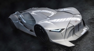 Full Scale 3D Printed Concept Car Debuts at FAI