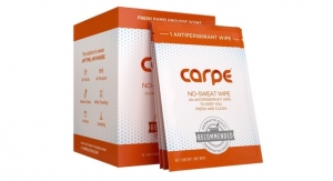 Carpe Introduces Antiperspirant Wipe