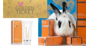 Kate Somerville Celebrates Cruelty-Free Certification with Golden Tickets in Packaging