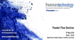 Freeman Technology Hosting Free Powder Flow Seminar in Frankfurt, Germany