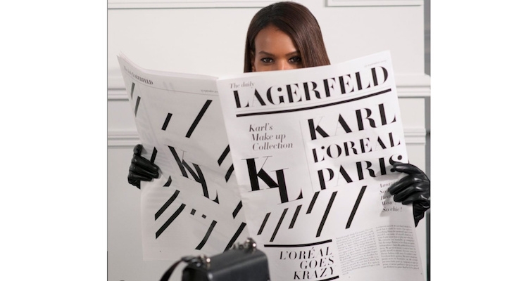 Karl Lagerfeld Created a L’Oréal Paris Makeup Line 